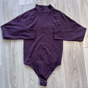 Babaton Deep Purple Long Sleeve Top